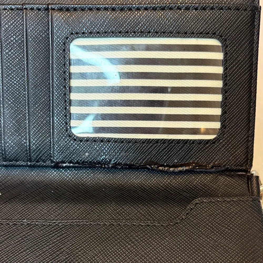 Kate Spade Wallet Leather Saffiano Wristlet Wallet Case